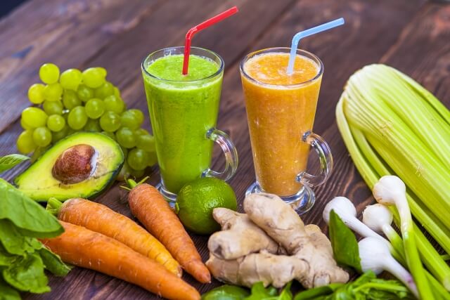 野菜ジュースと生の野菜の栄養比較
